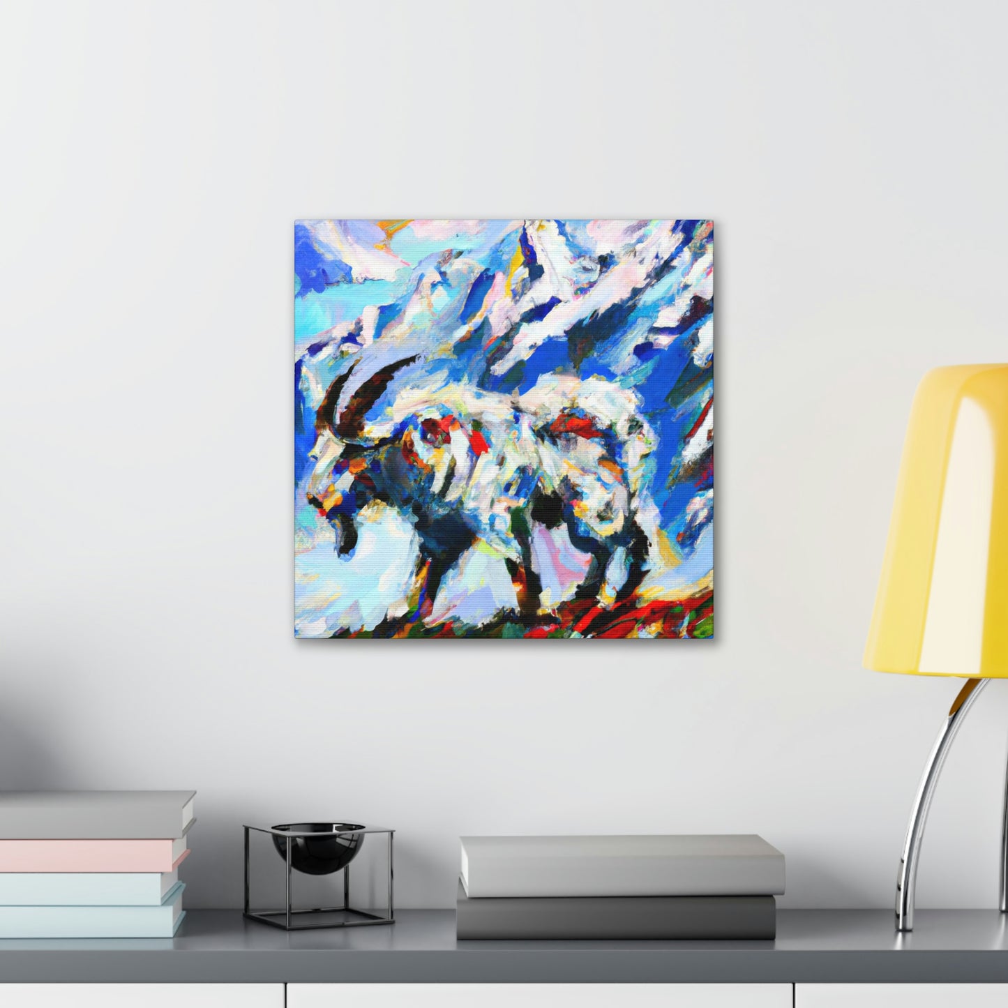 Mountain Goat Constellation - Canvas