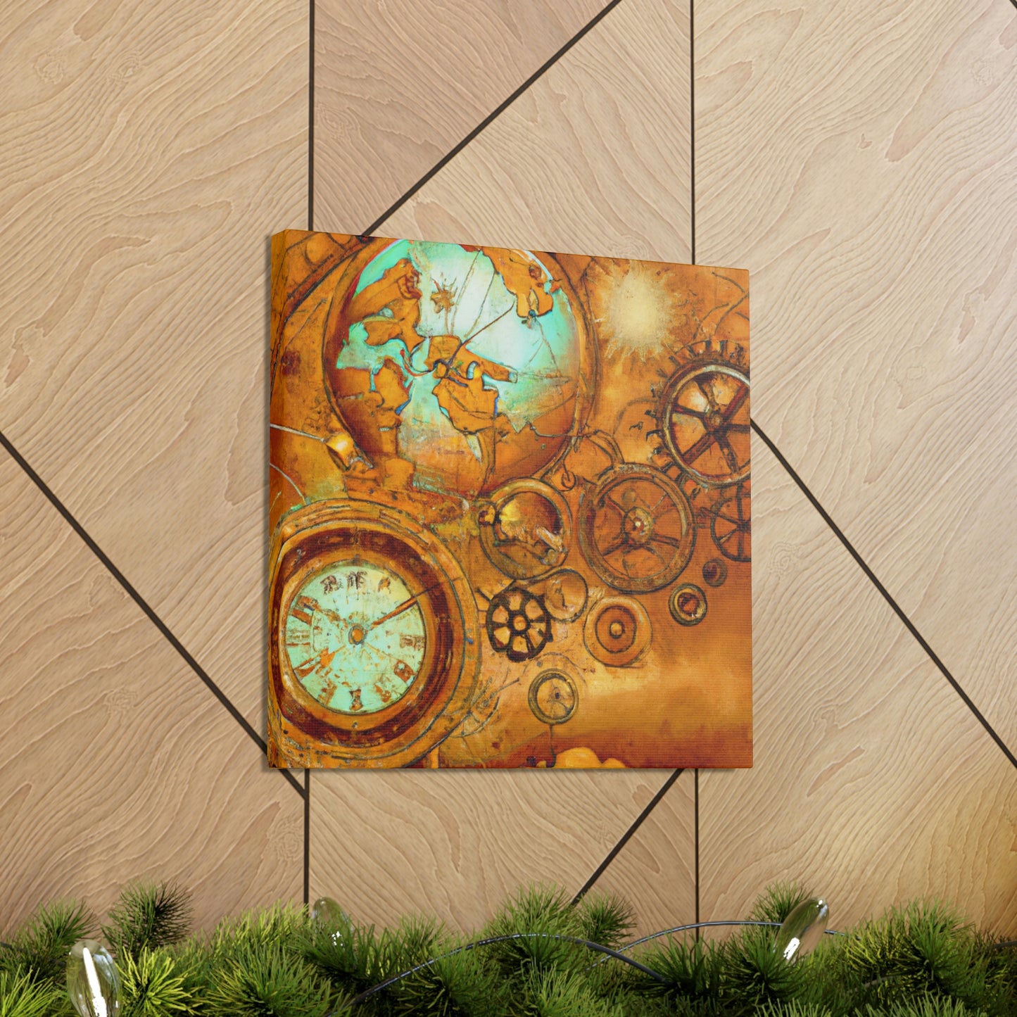 Steampunk Celestial Mapping - Canvas