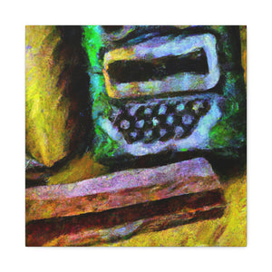 Harmonica in Expressionism - Canvas