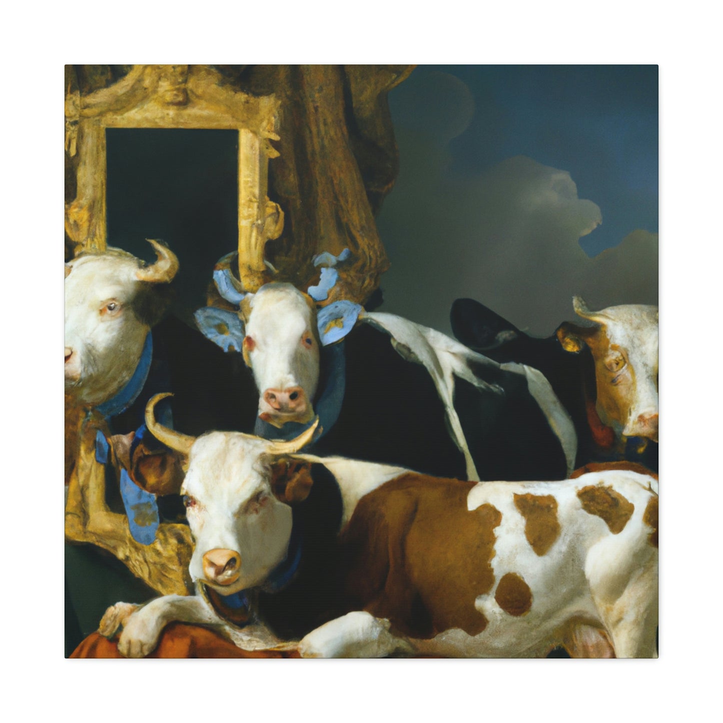 Grazing in the Baroque - Canvas