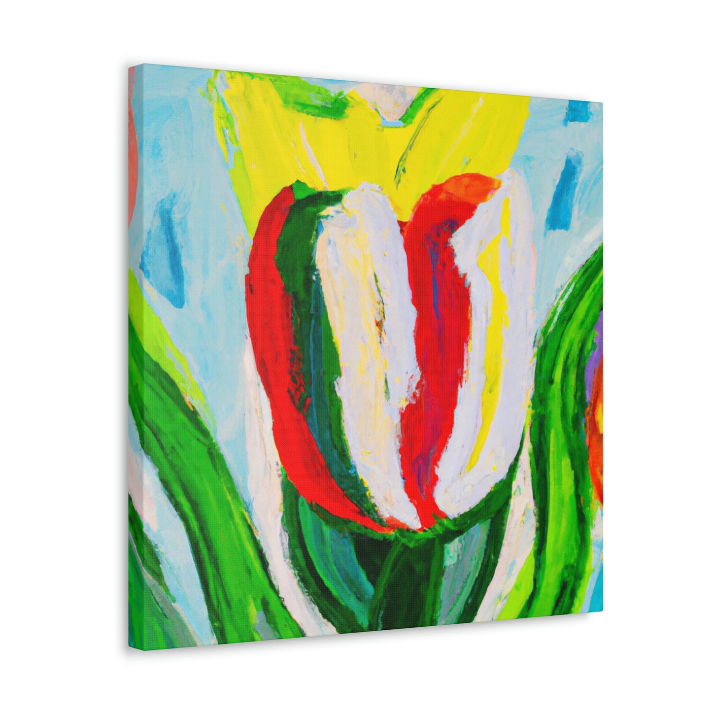 "Tulip Dance of Color" - Canvas