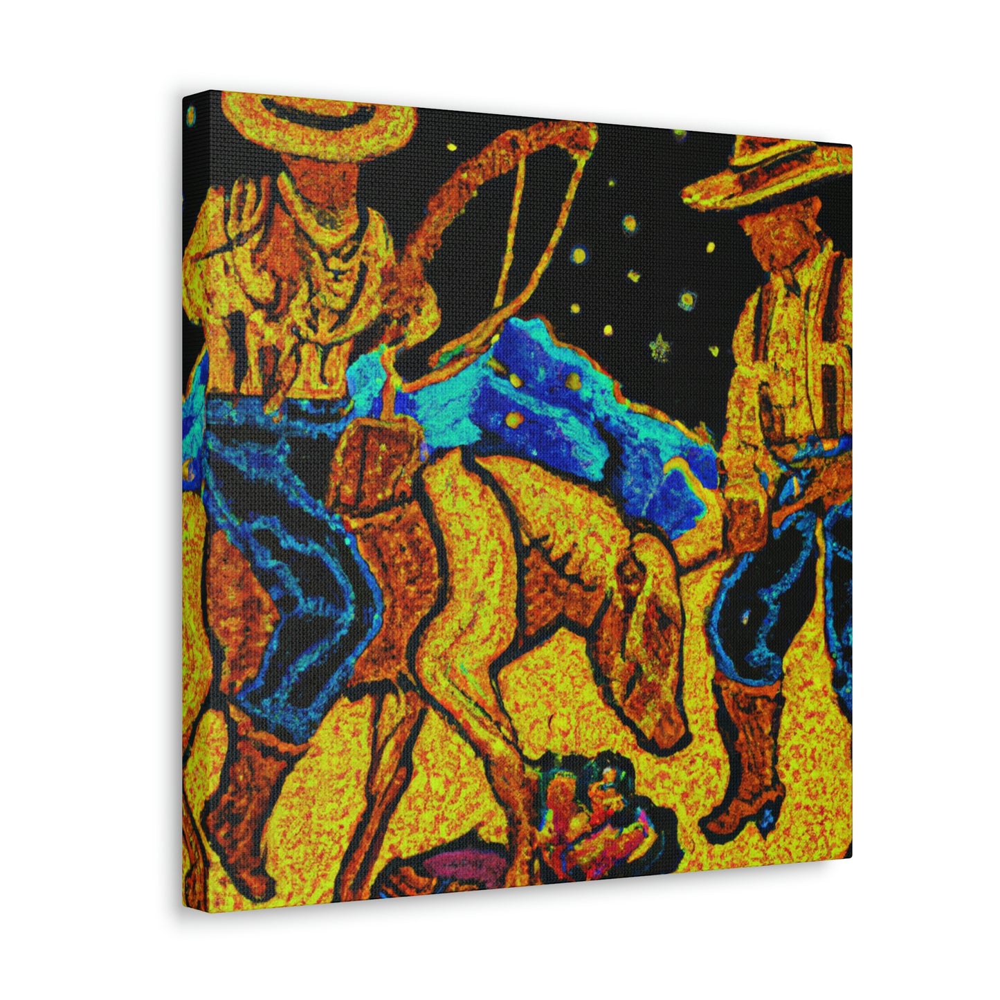 Golden Ore Abundance - Canvas