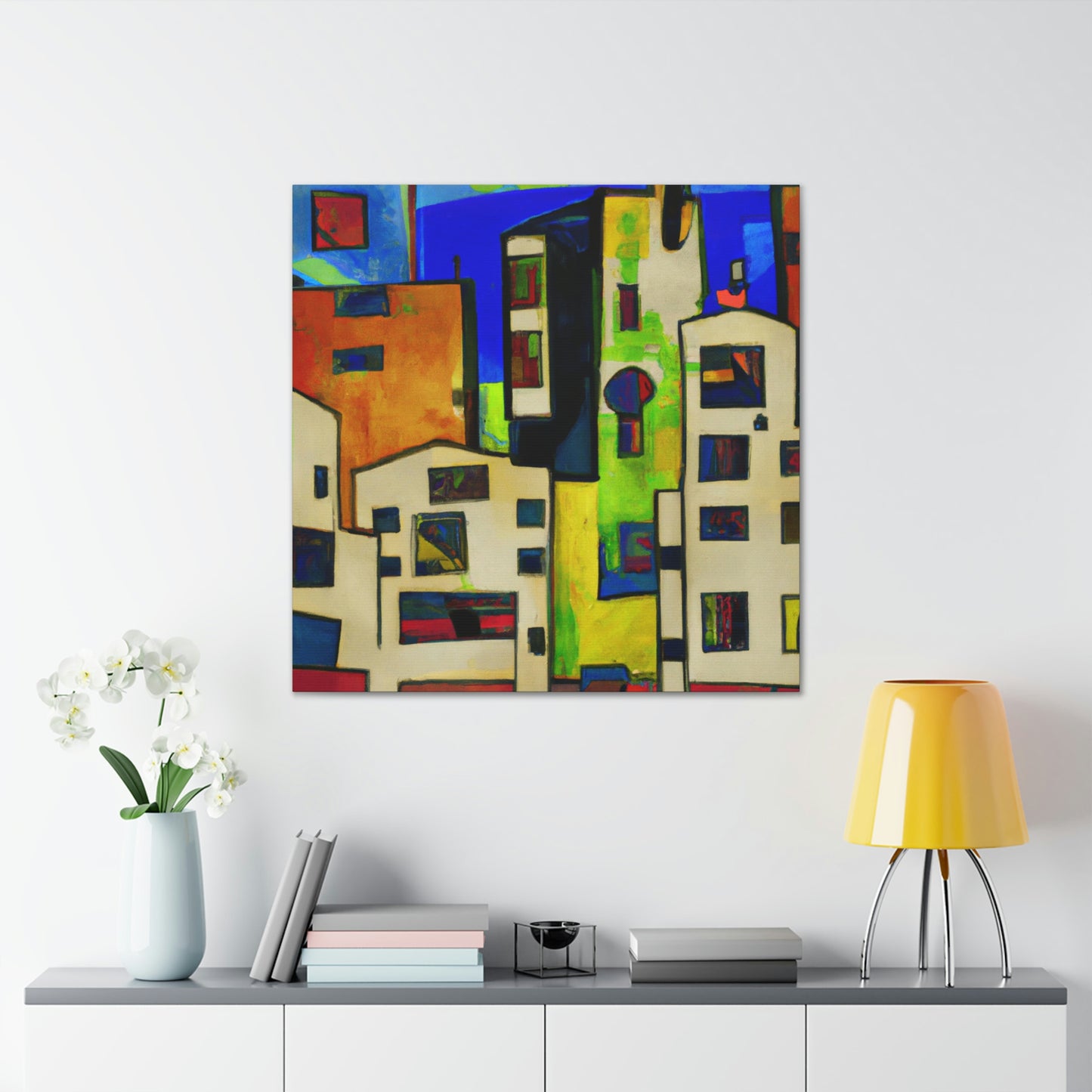 "Bauhaus: Expressionist Dream" - Canvas