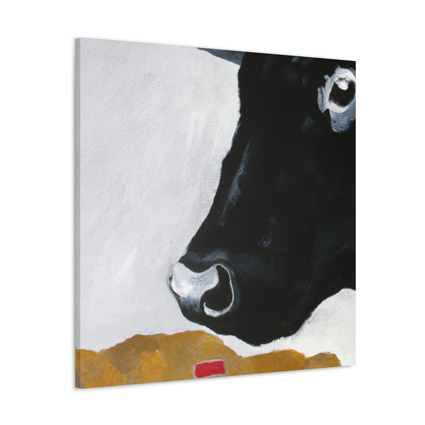 "Black Angus Simplicity" - Canvas