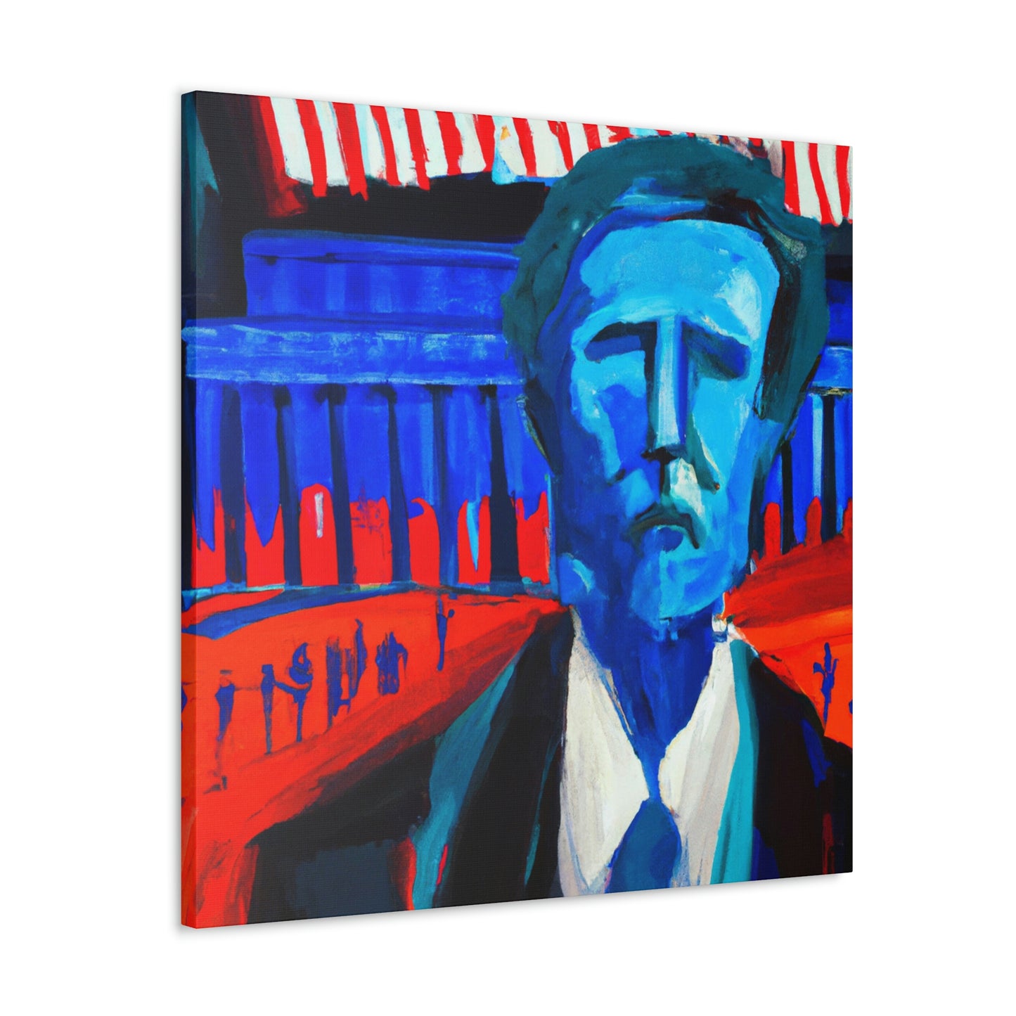 Lincoln in Surreality - Canvas