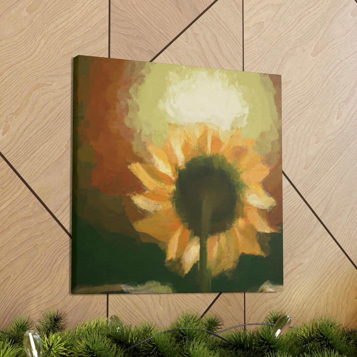 "Heavenly Sunflower Splendor" - Canvas