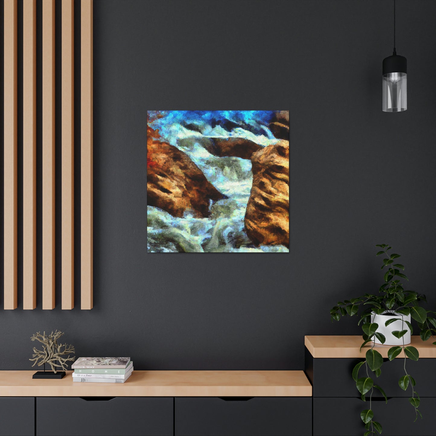 "River of Tranquility" - Canvas