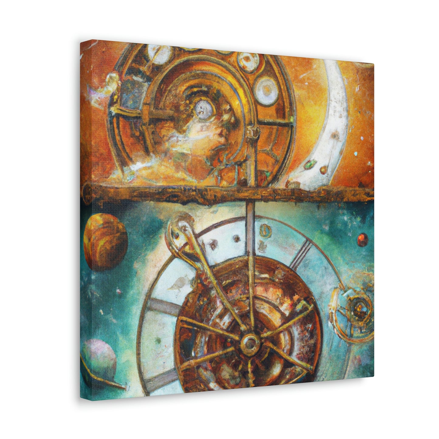 Galaxy Steampunk Dreaming - Canvas