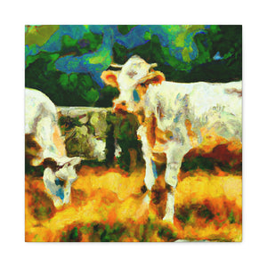 "Jersey Cow Visionary" - Canvas