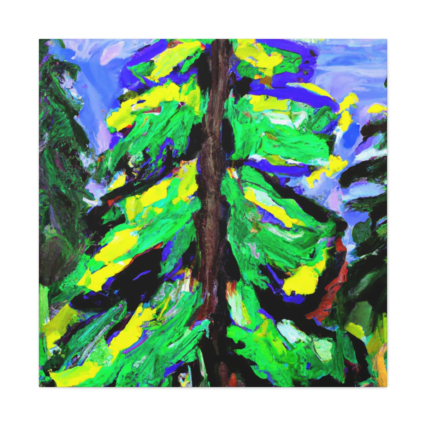 "Douglas Fir Harmony" - Canvas