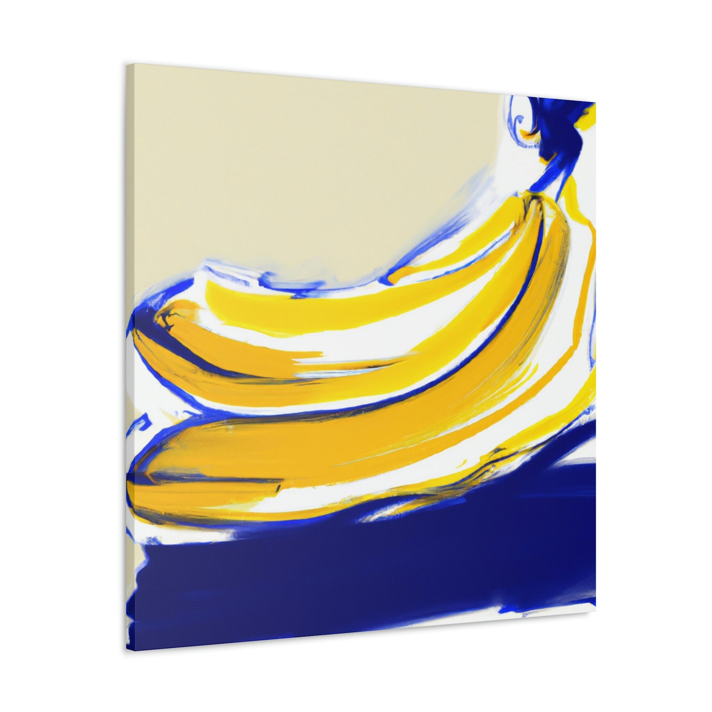 "Banana in Expressionism" - Canvas