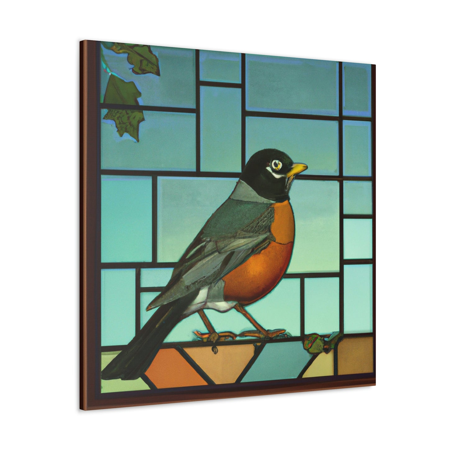 "A Robins Art Deco" - Canvas