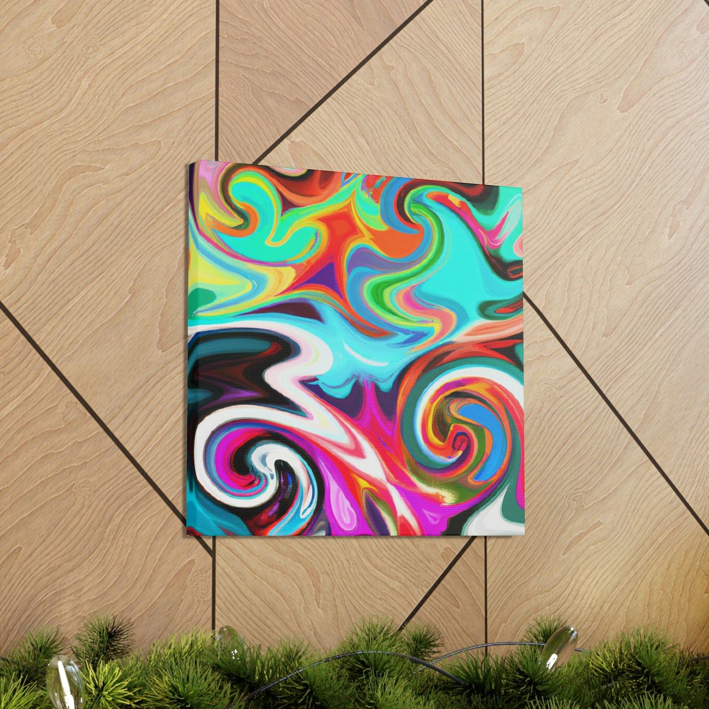 "Stardust Symphony Glows" - Canvas