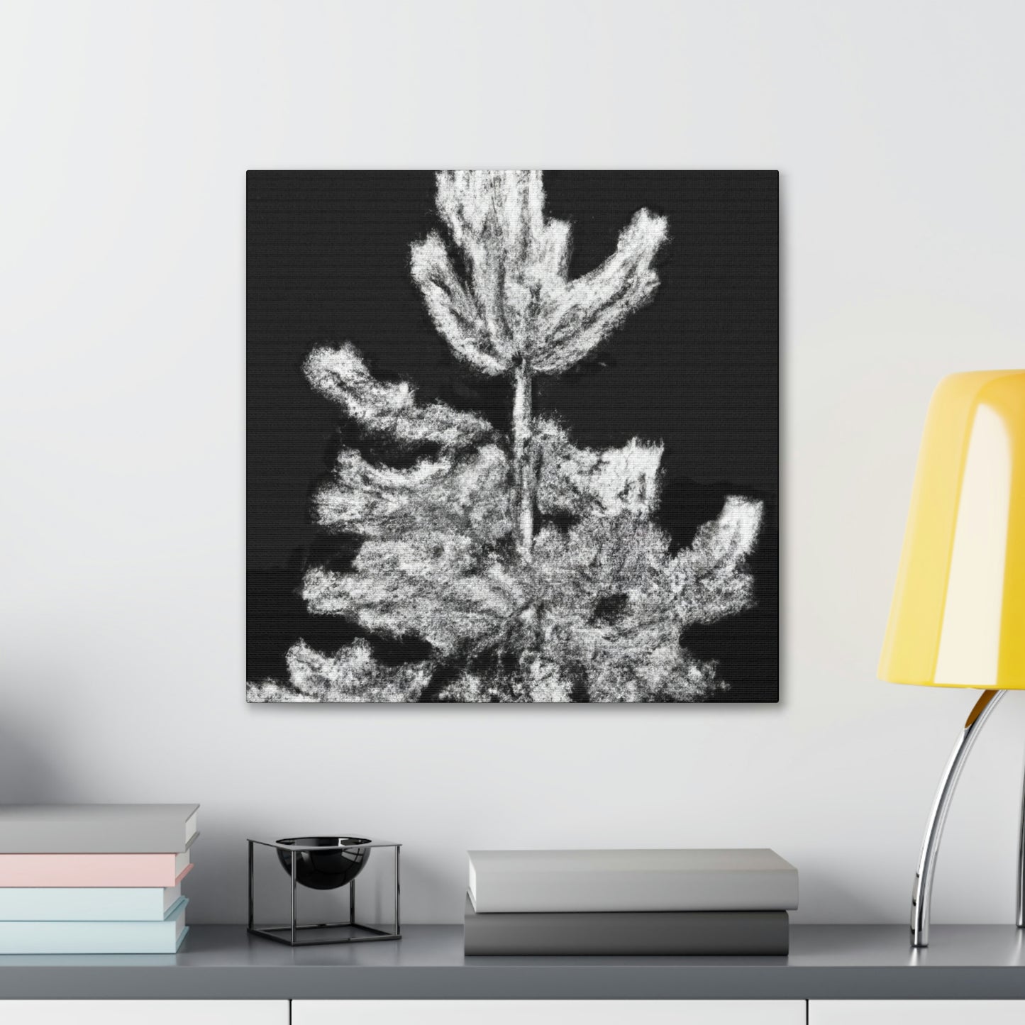 "Pine Trees in Deco" - Canvas