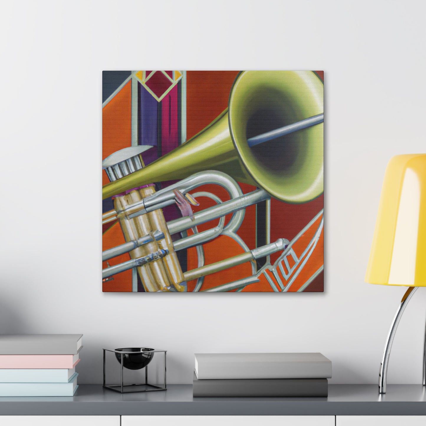 "Tuned Trumpet Symphony" - Canvas