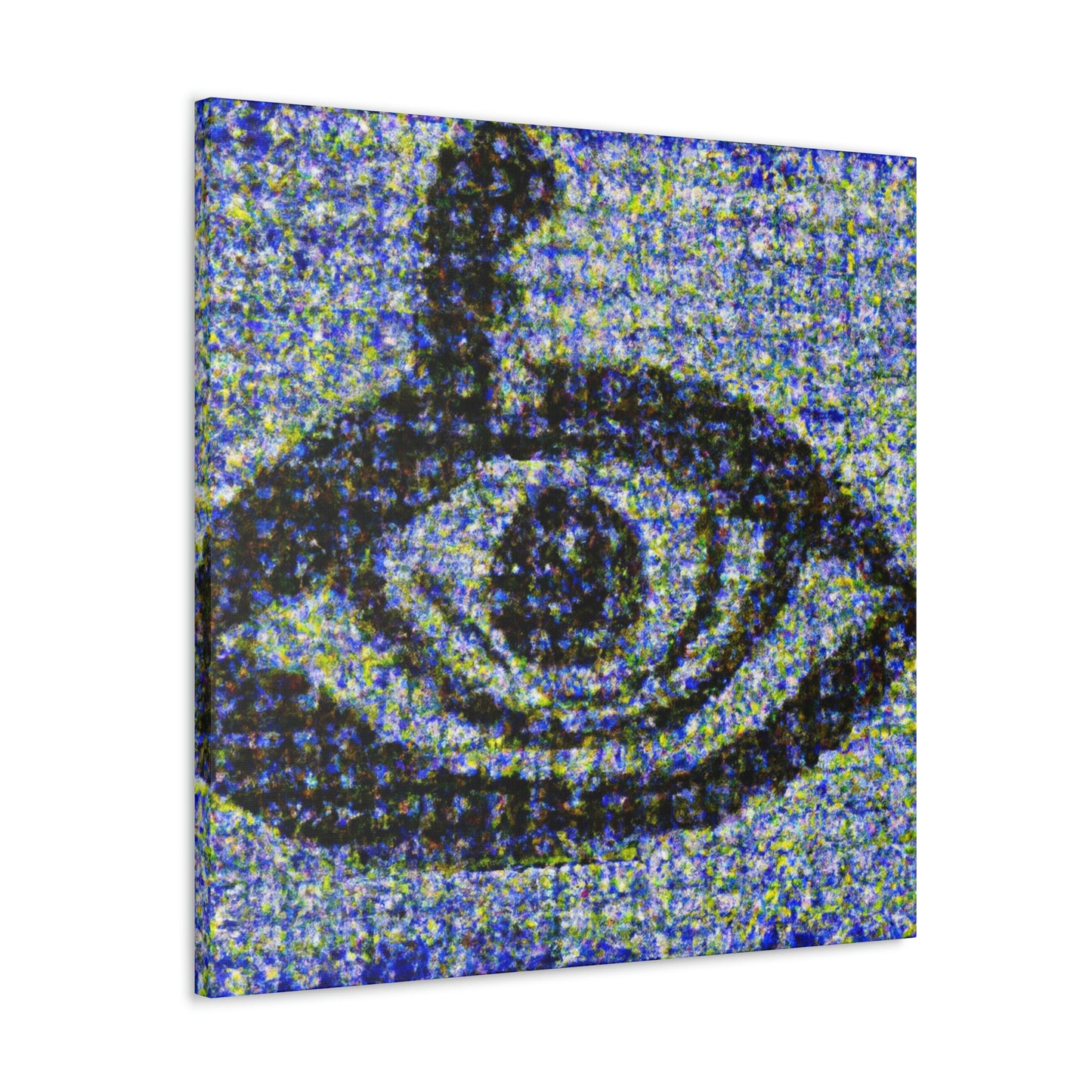 "La Vie en Pointillisme" - Canvas