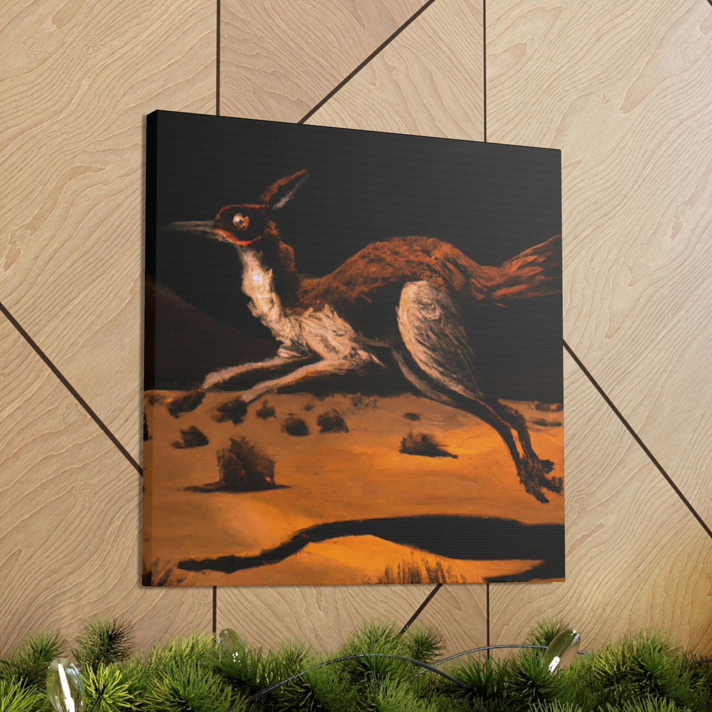 Fast and Fearless Roadrunner - Canvas