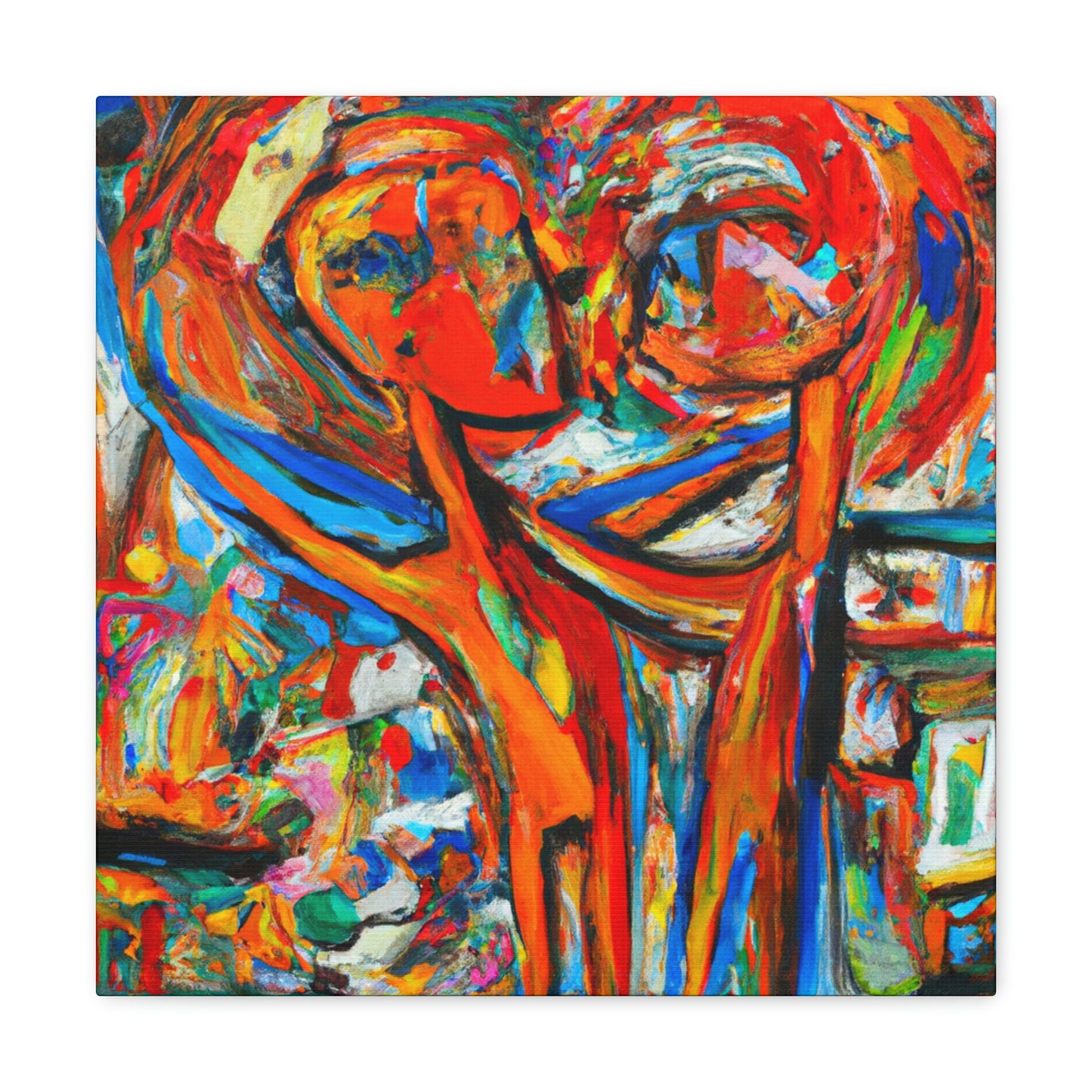 "Lovers' Bridge Affinity" - Canvas