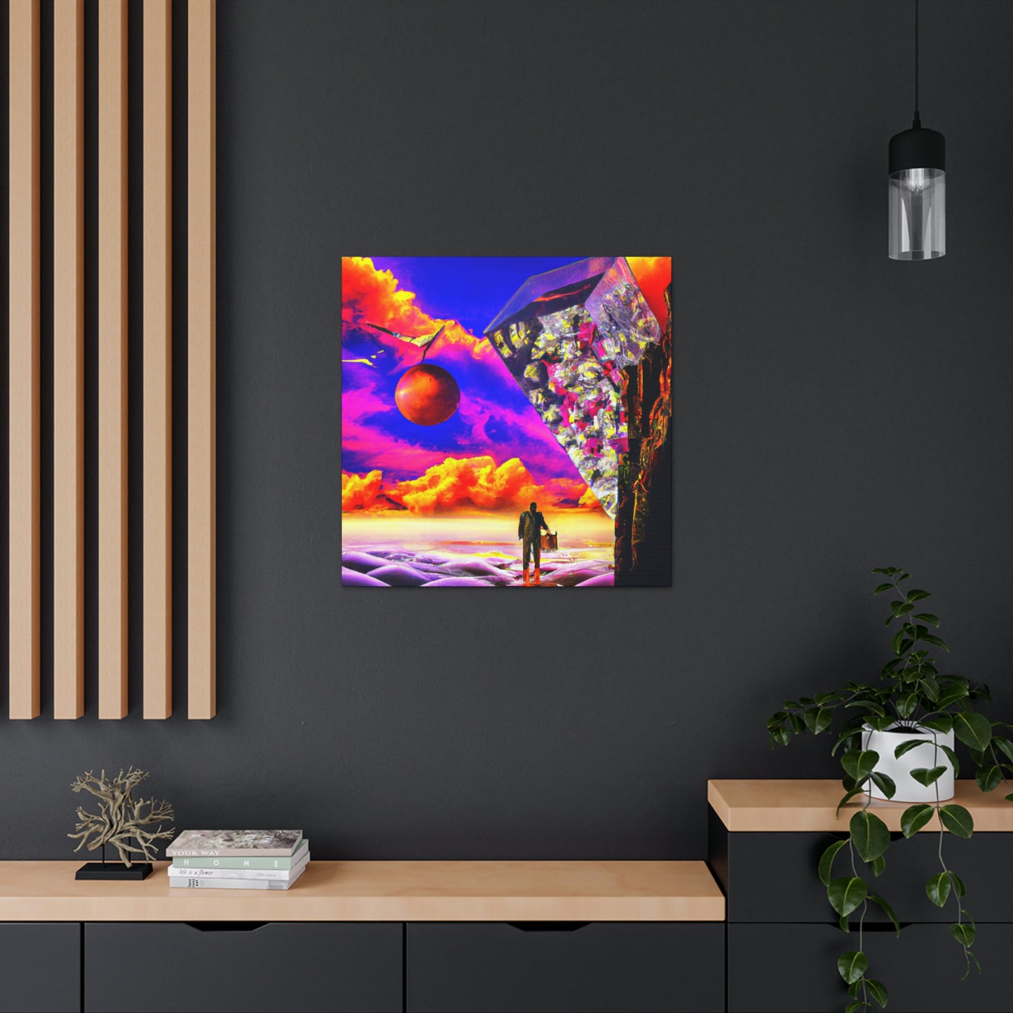 Sea of Turbulence - Canvas