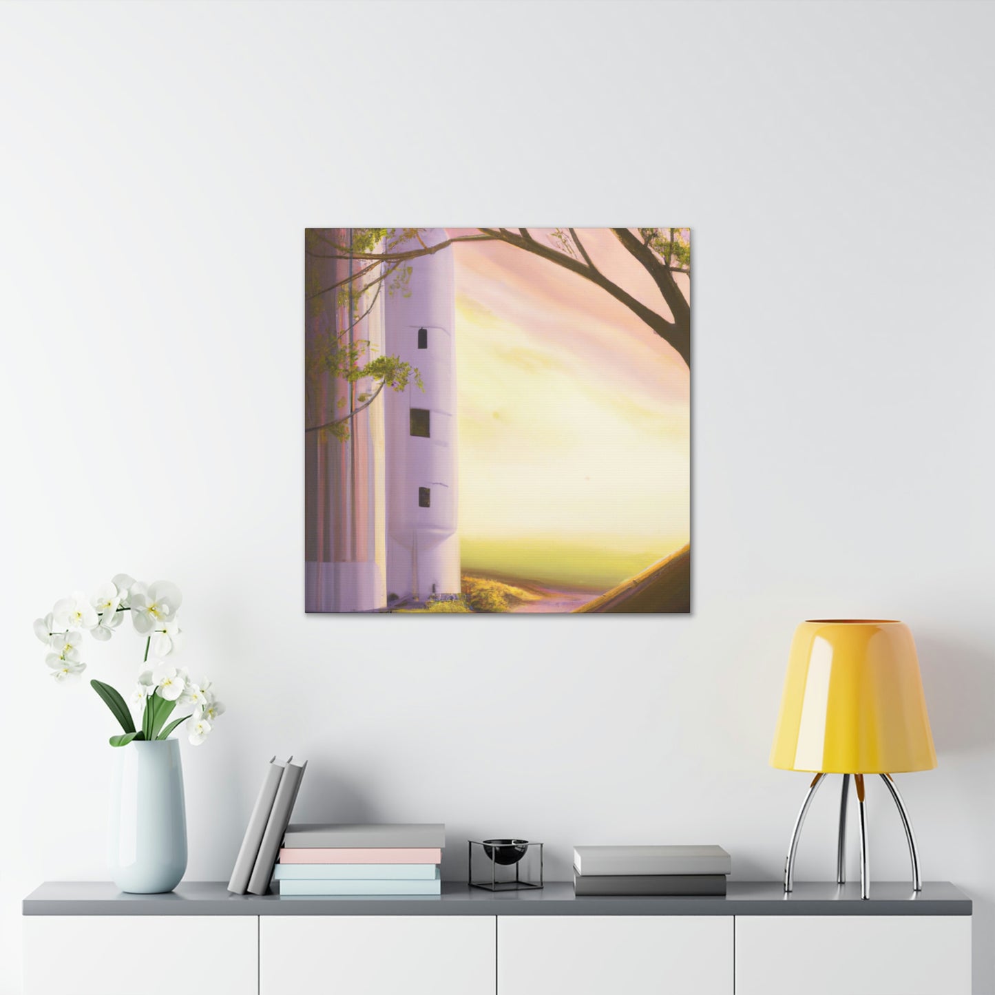 Silo In Splendor - Canvas