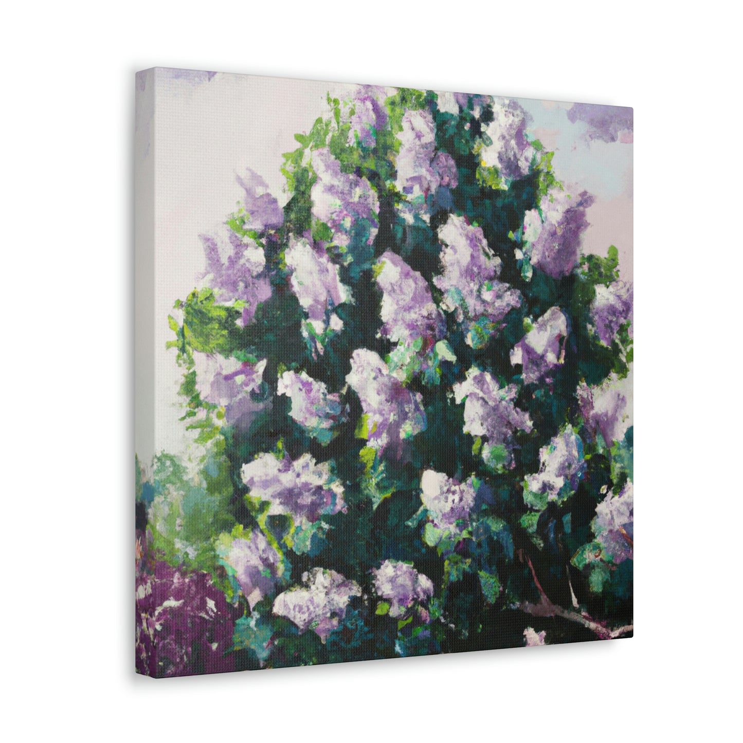 "Lilac in Abstraction" - Canvas