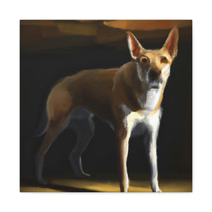 Dingo Dreams in Color - Canvas