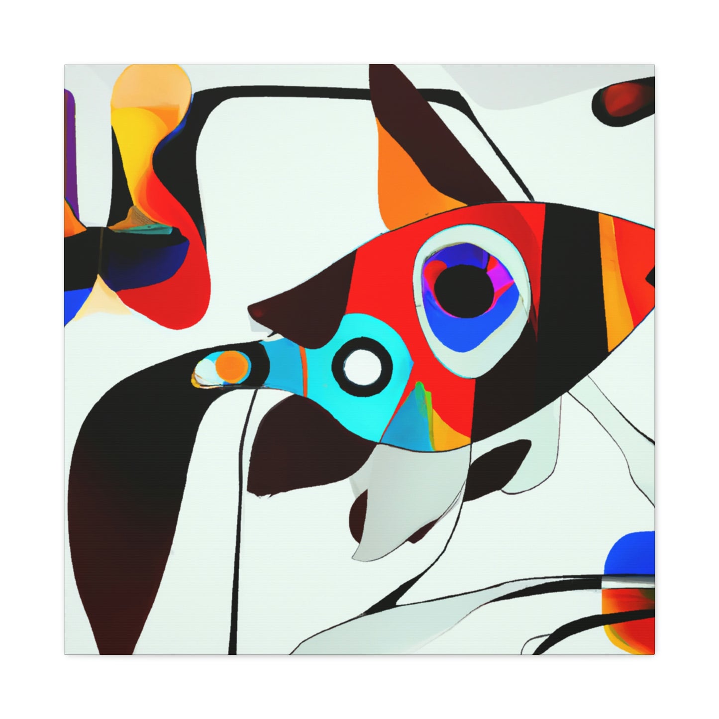 Guppy in Art Deco - Canvas