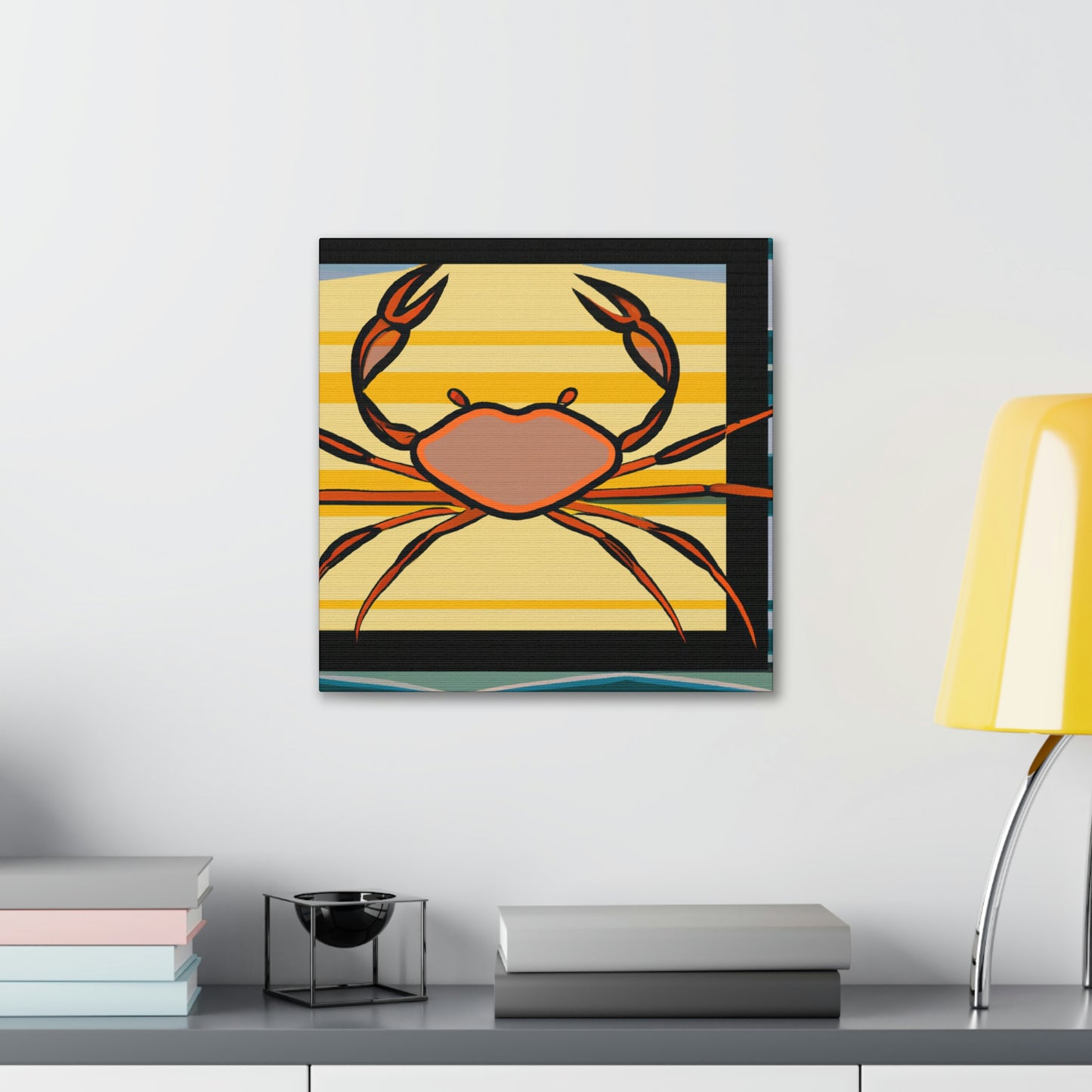 Crab in DecoGlamour - Canvas