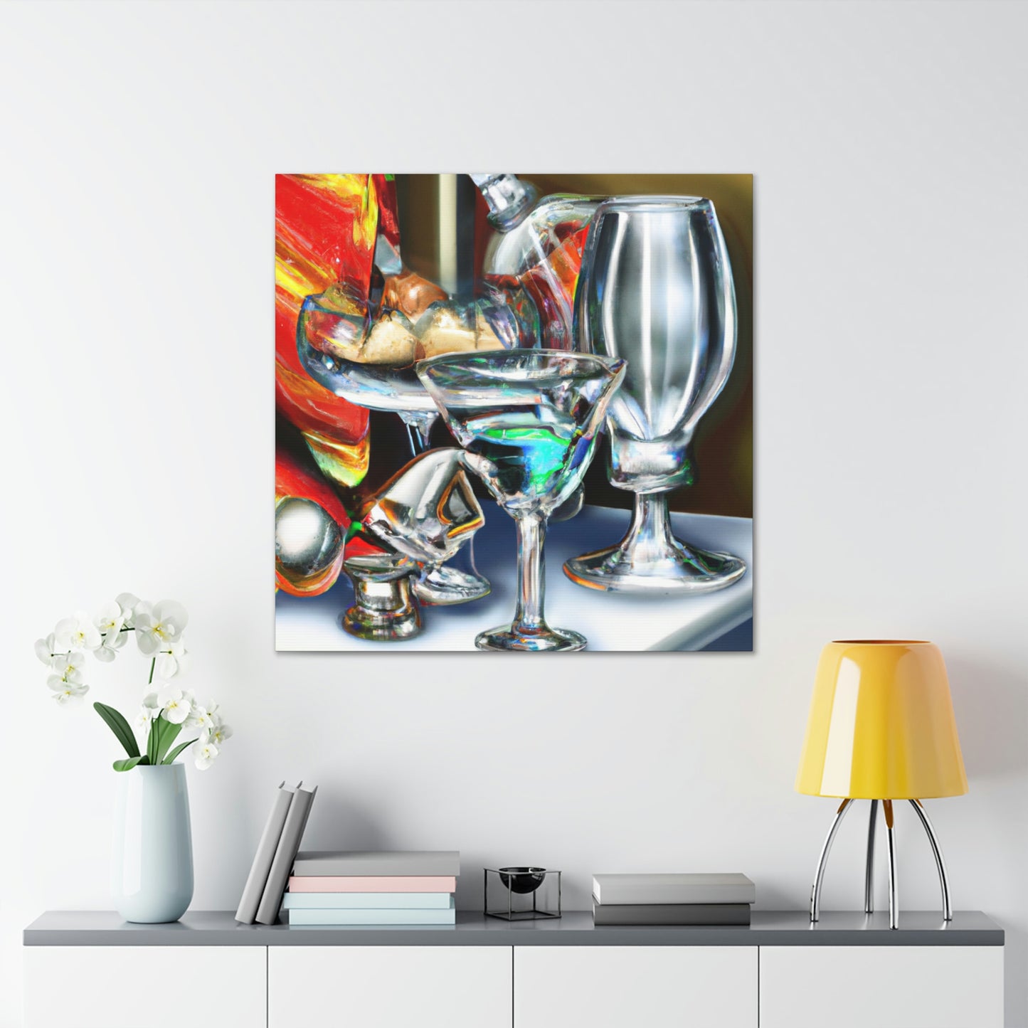 Alcoholic Nectar Glows - Canvas