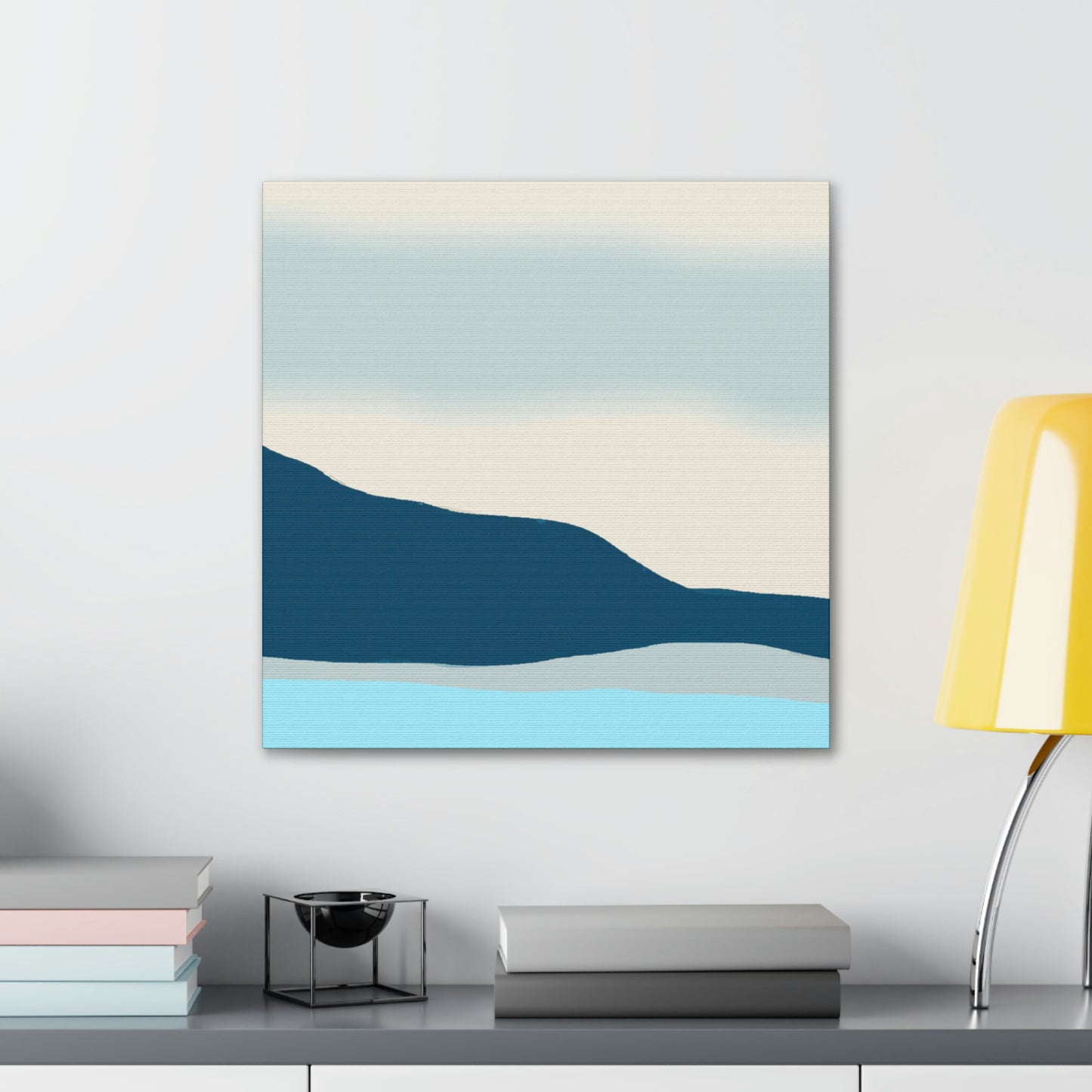 "Coastal Minimalism Abides" - Canvas