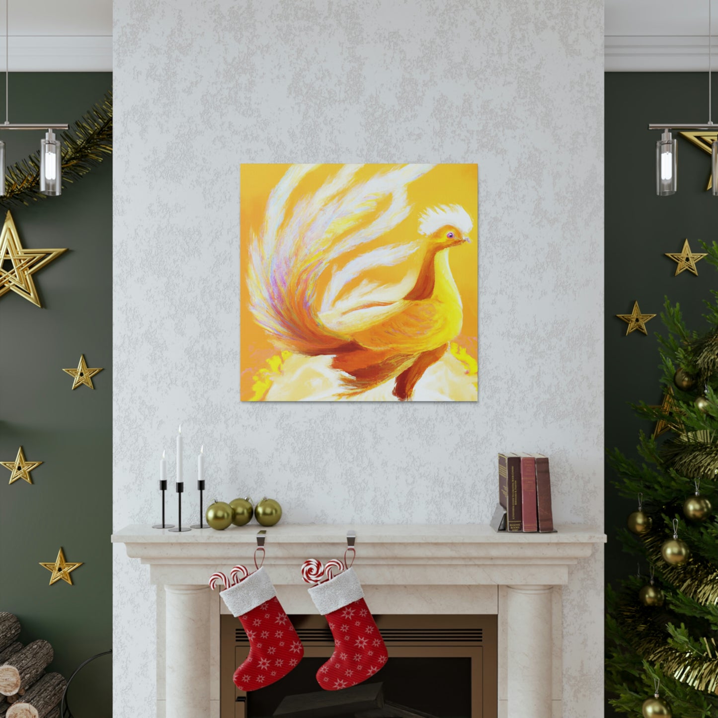 Golden Pheasant Splendor - Canvas