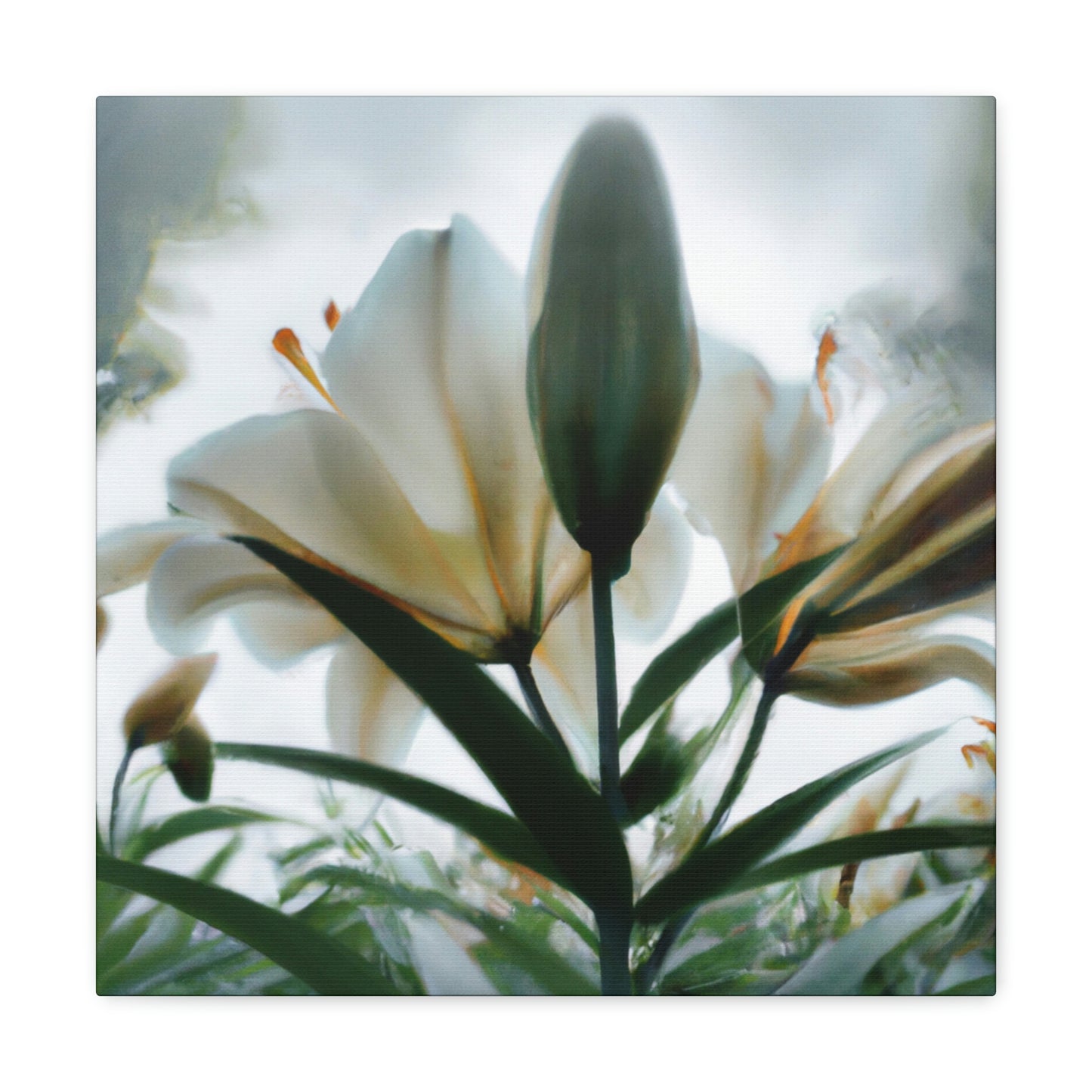 Lily in Bloom Forever - Canvas