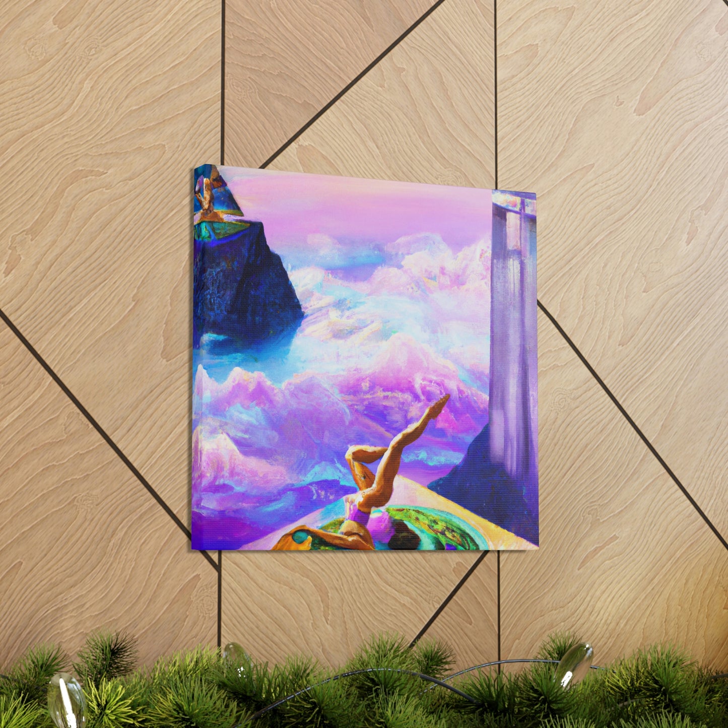 Yoga in Surrealism - Canvas