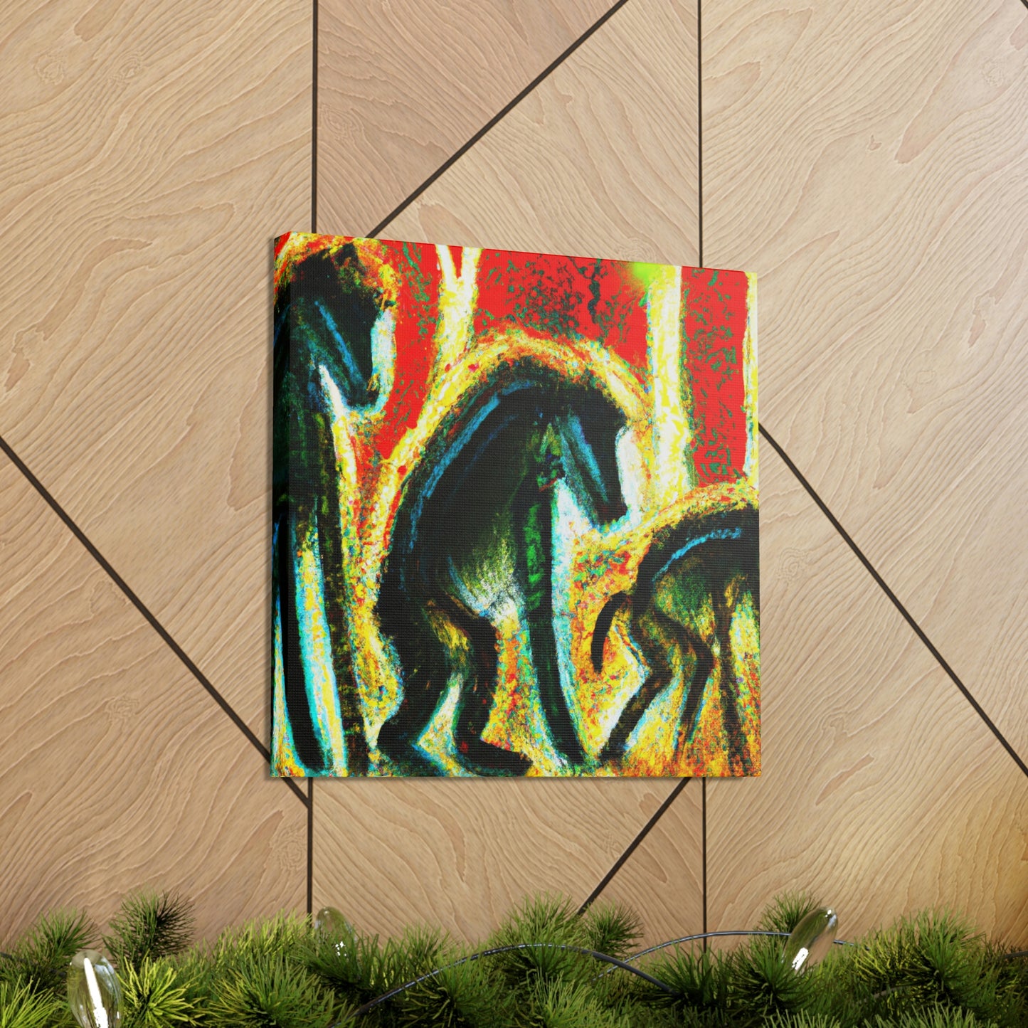 "Baboon In Expressionism" - Canvas