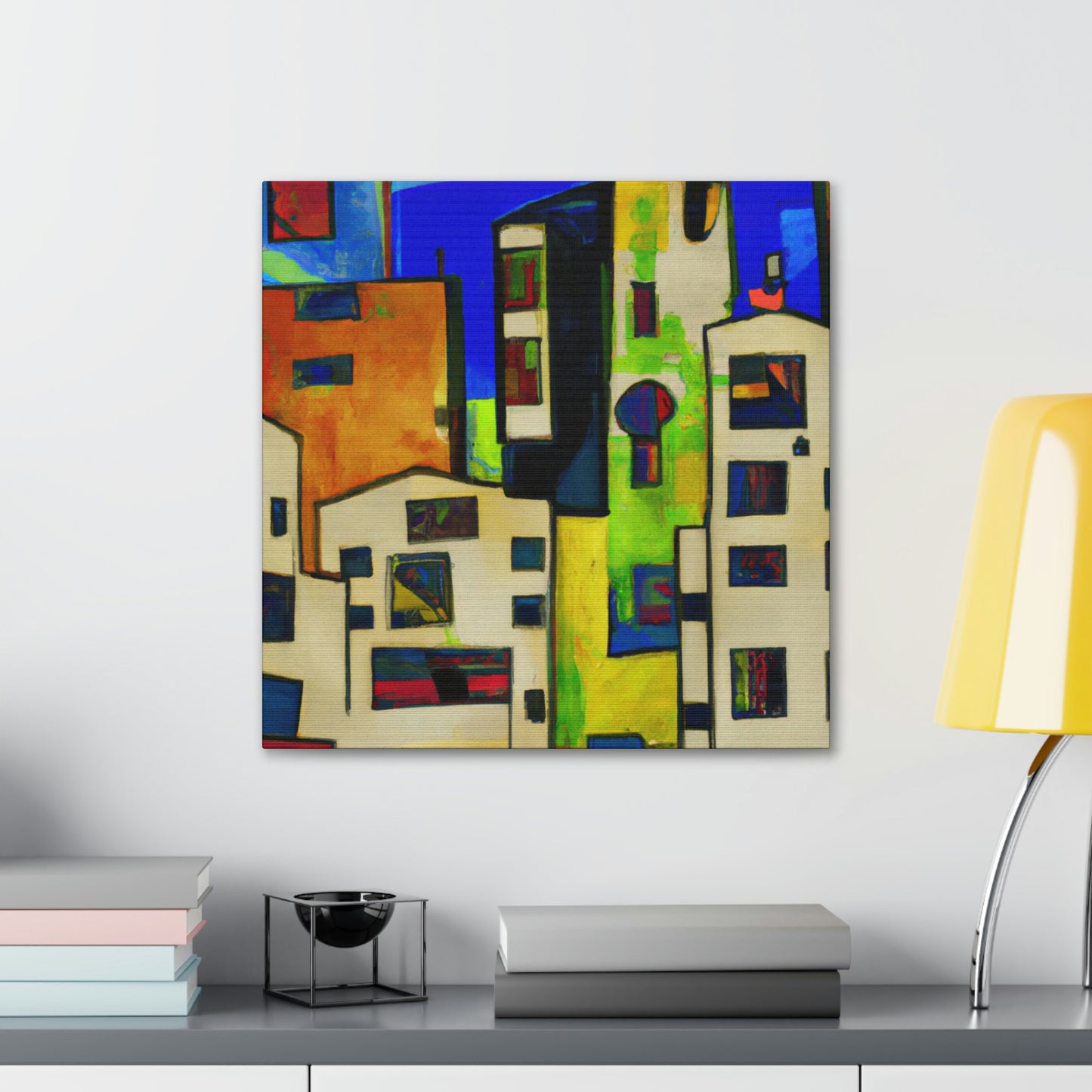 "Bauhaus: Expressionist Dream" - Canvas