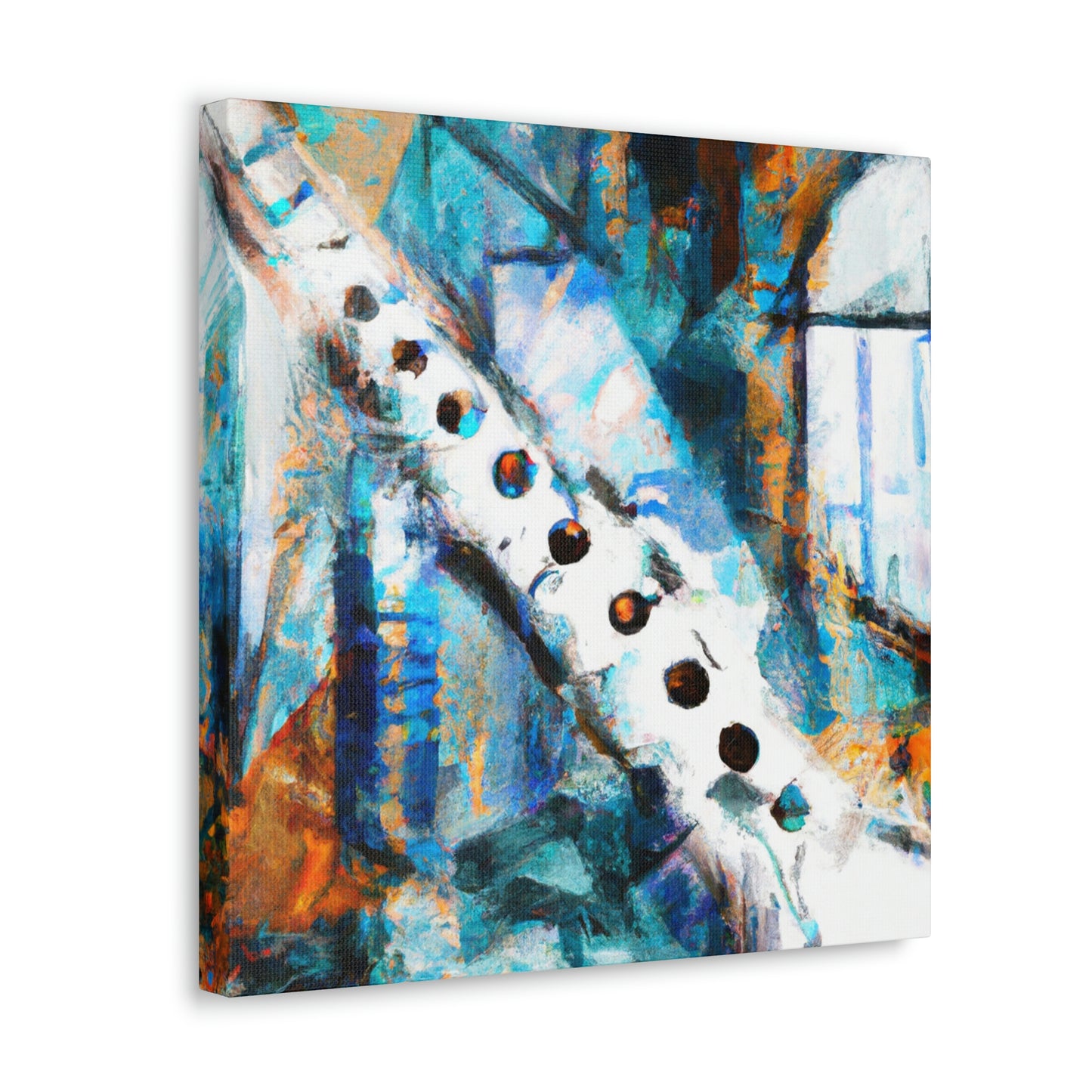 "Flute of Expressionism" - Canvas