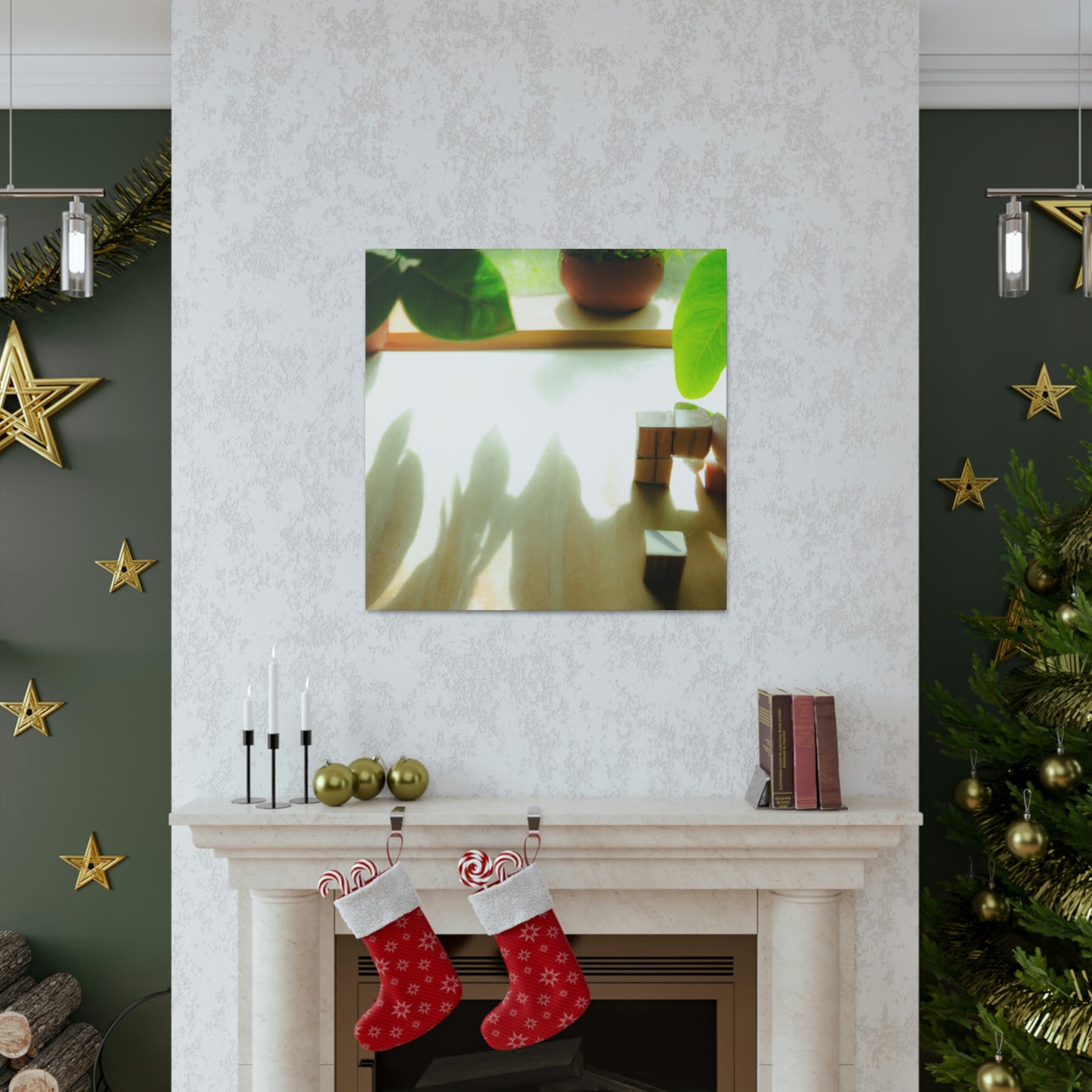 Silent Night Reflection - Canvas