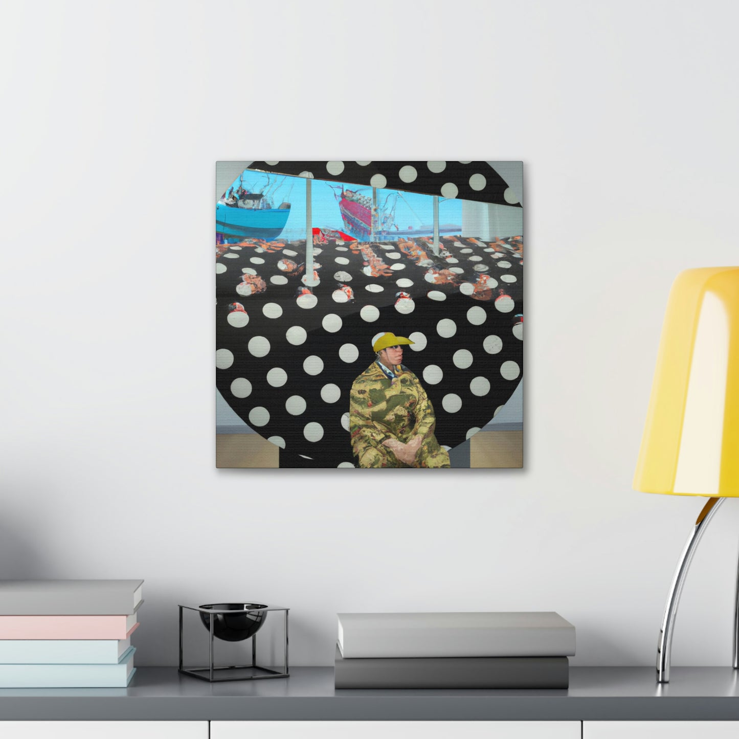 Seabee in Uniform - Canvas