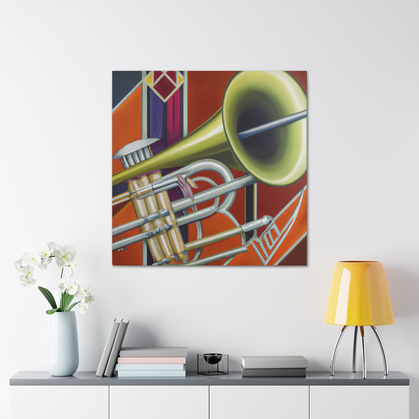 "Tuned Trumpet Symphony" - Canvas