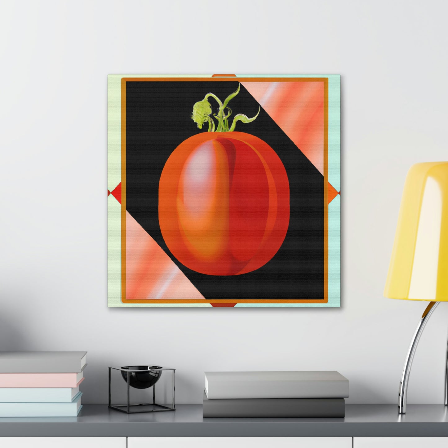 "Tomato Stardust Bouquet" - Canvas