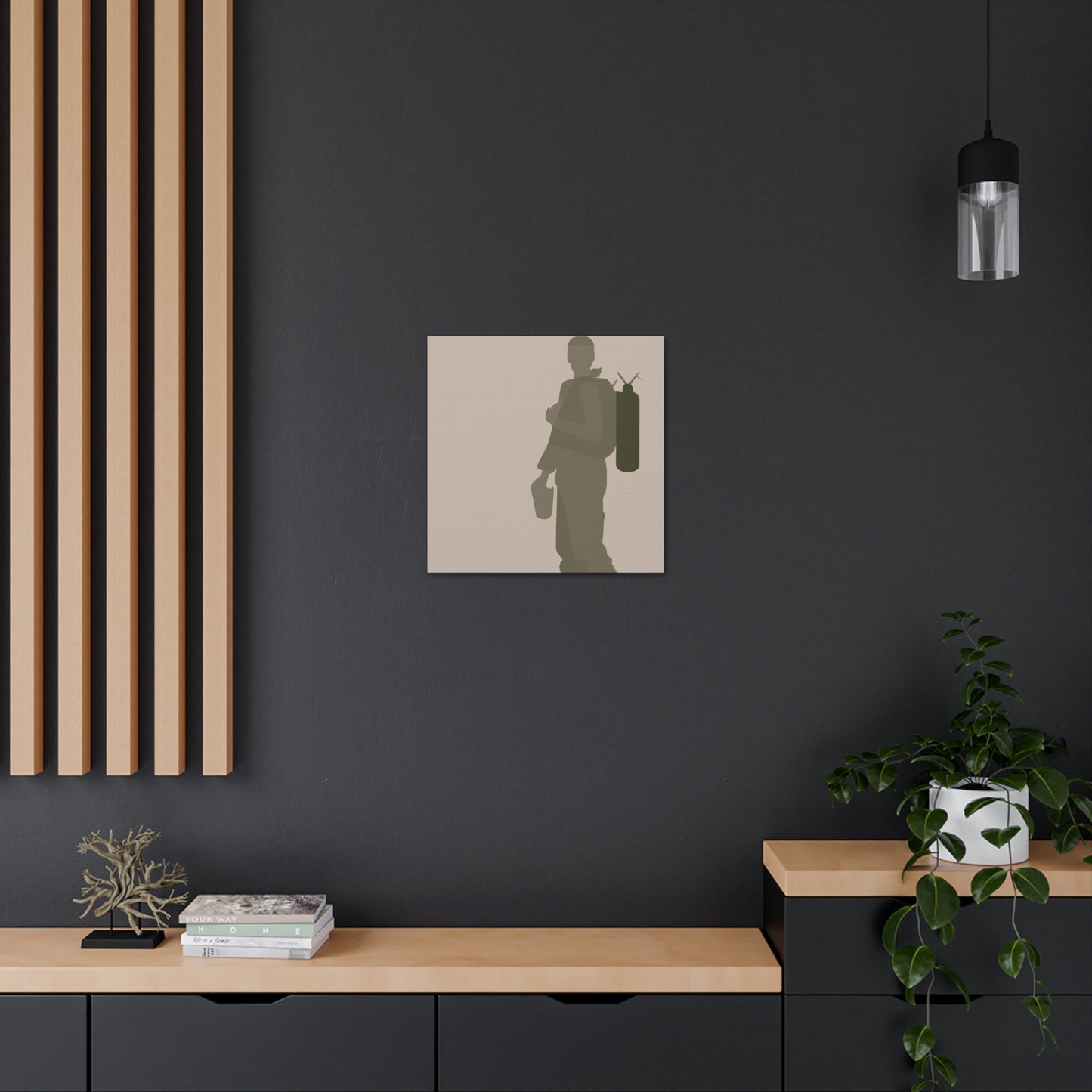 Bomb Disposal Bravado - Canvas