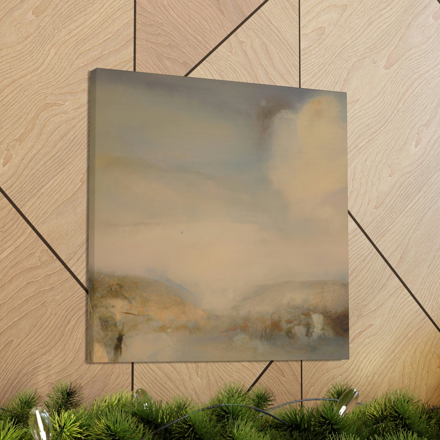 "Bay at Dusk Setting" - Canvas