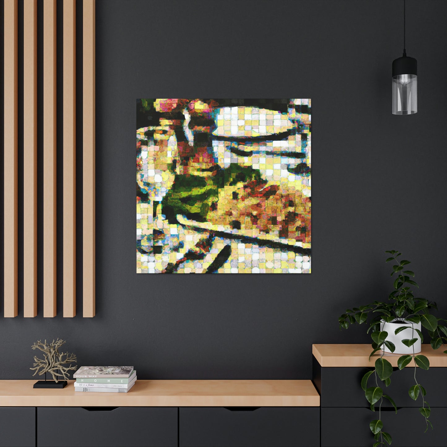 "Dinner Table Symphony" - Canvas