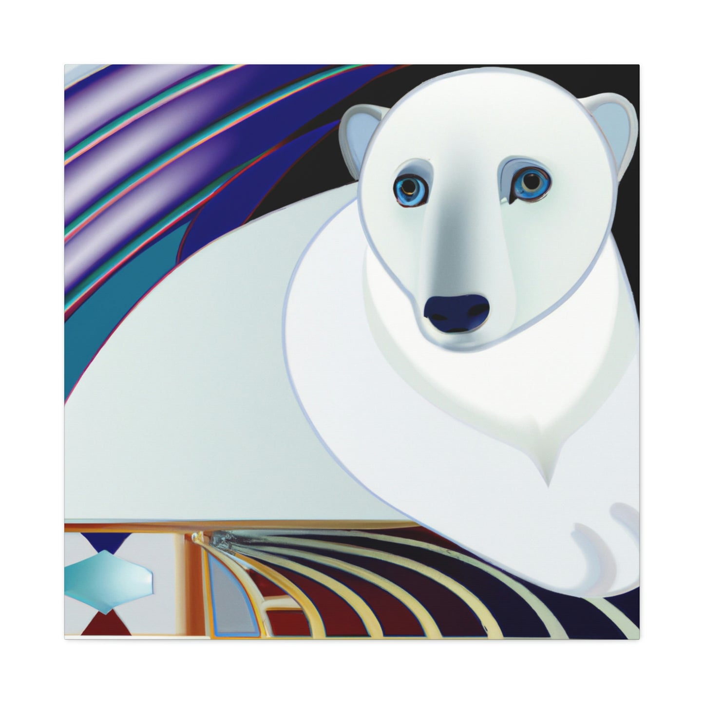 Ermine's Shining Splendor - Canvas