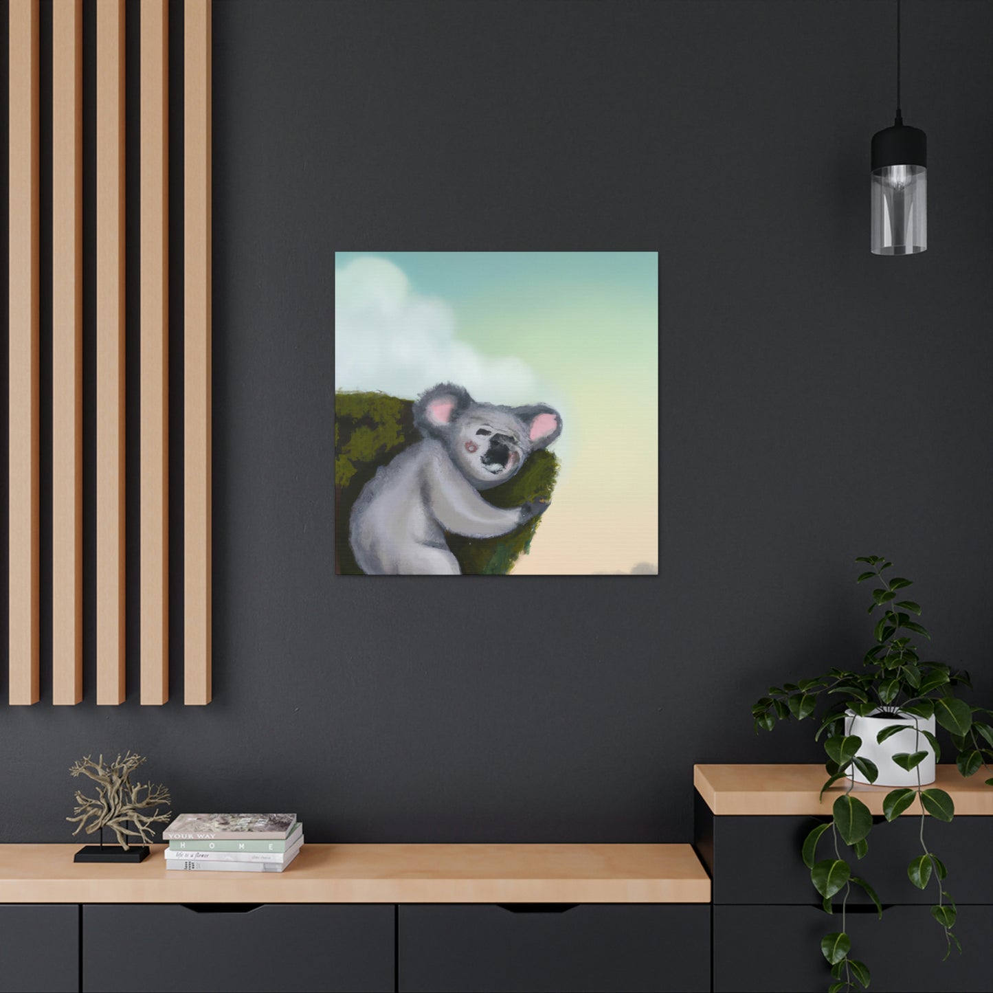 "Koalas in the Sunset" - Canvas