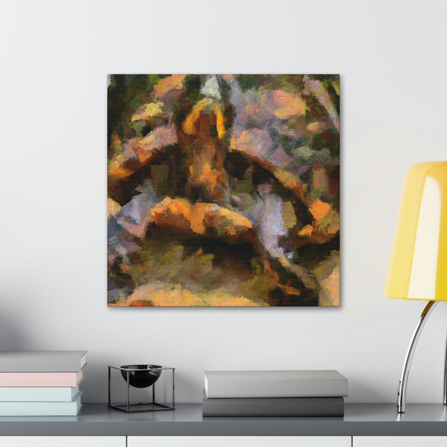 "Box Turtle Contemplation" - Canvas