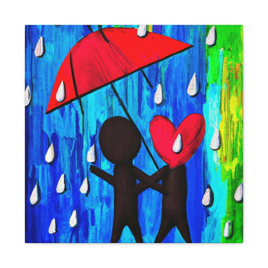 Love in the Rain - Canvas