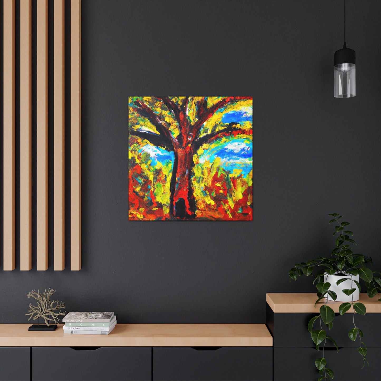 Oak Tree Reconciled - Canvas