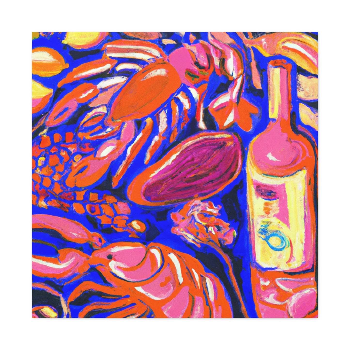 Seafood Roaring Fauves - Canvas