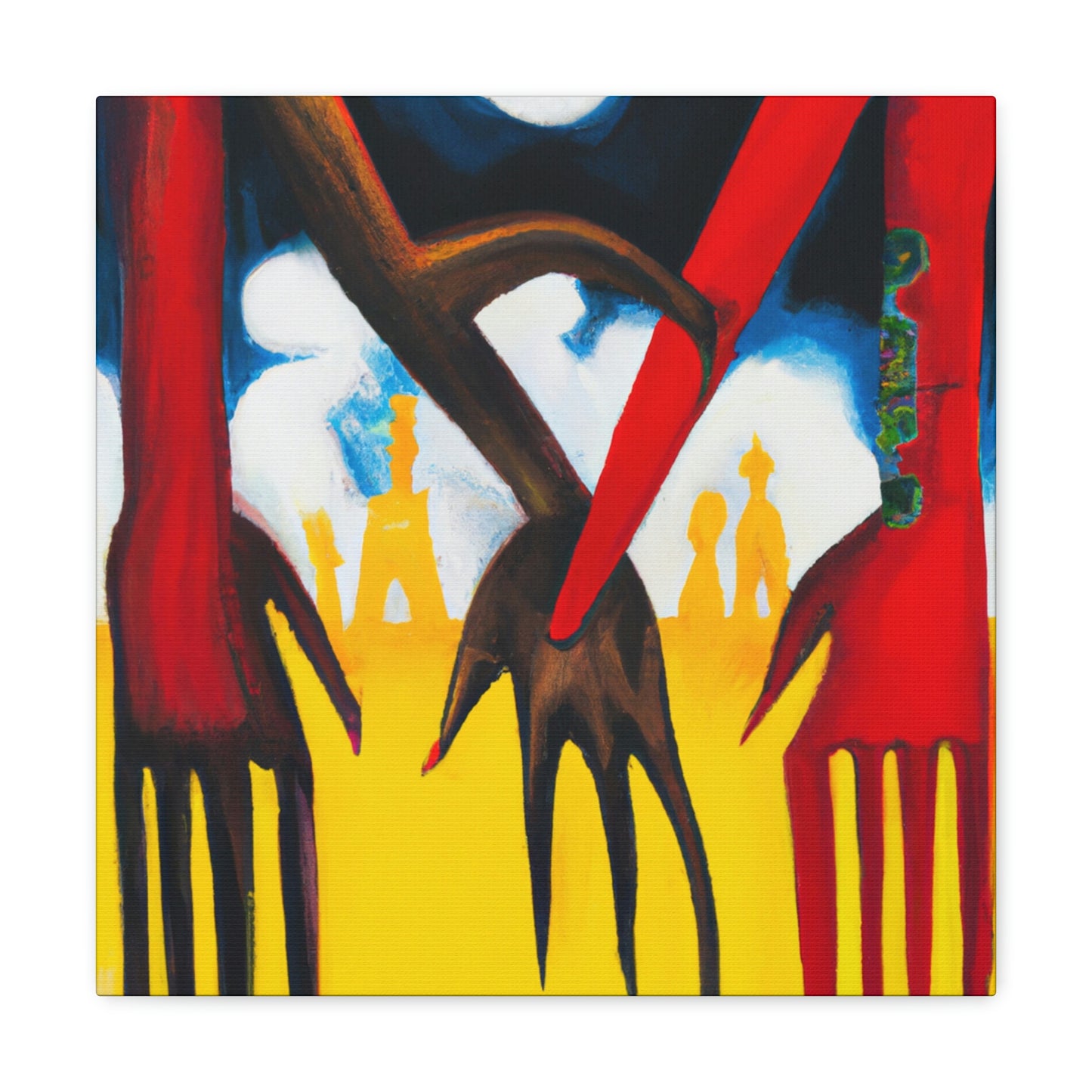 Unity in Hands Hold - Canvas